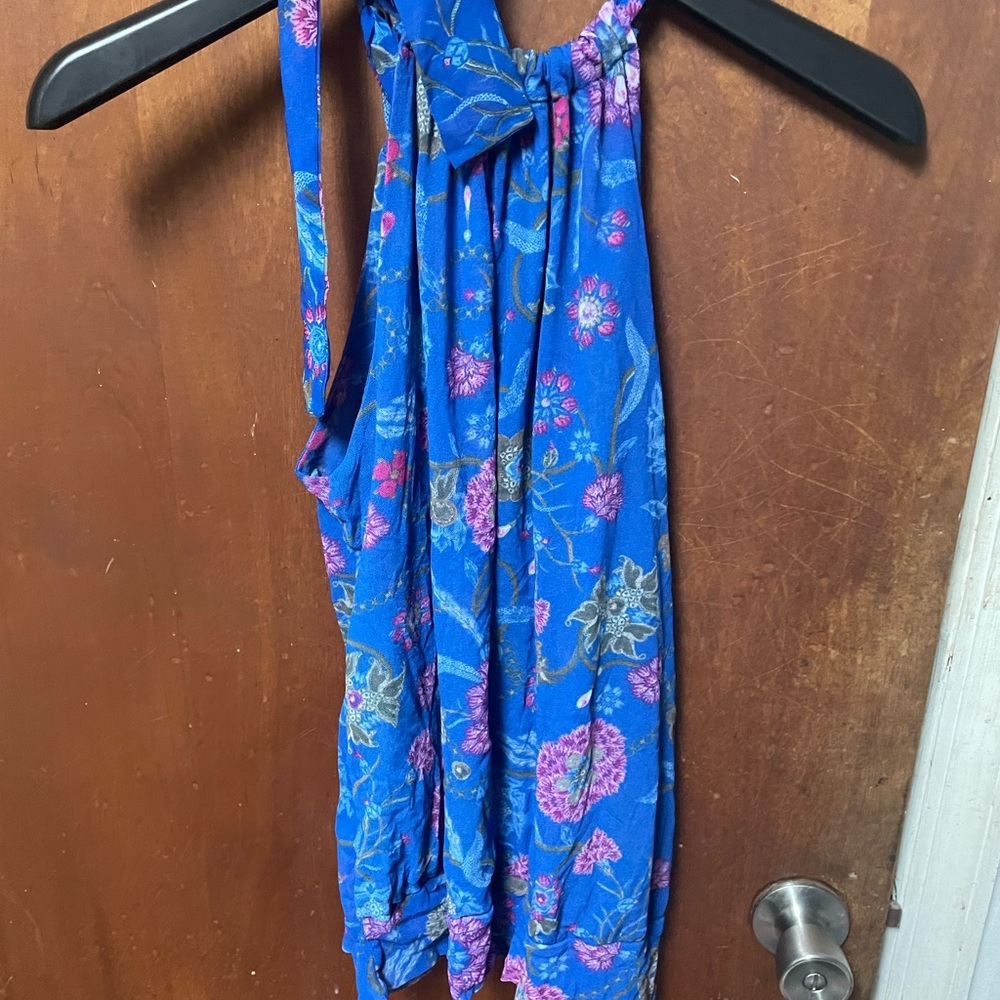 New York & Co Sleeveless Floral Blouse - Picture 3 of 3